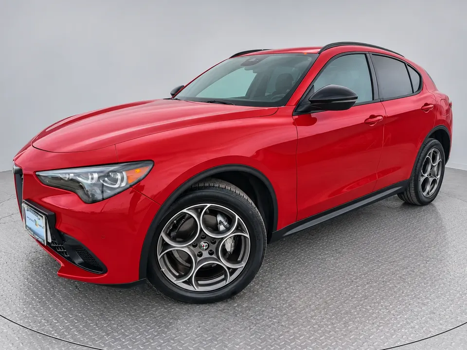 2024 ALFA ROMEO Stelvio Sprint, Red, photo 1 at Picasso Imports Westfield, Indiana