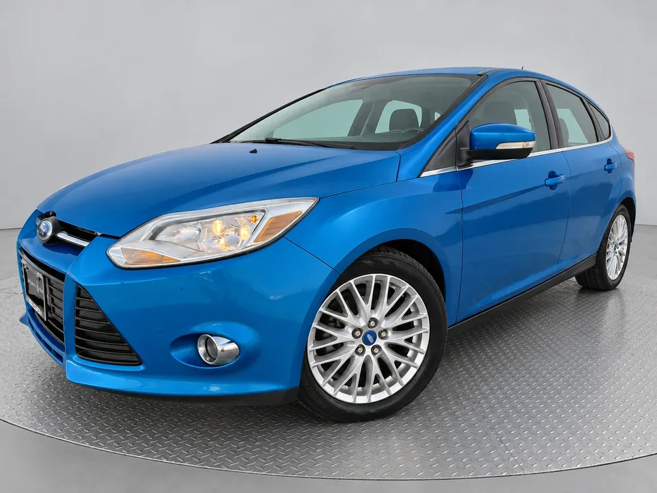 2012 FORD Focus SEL, Blue, photo 1 at Picasso Imports Westfield, Indiana
