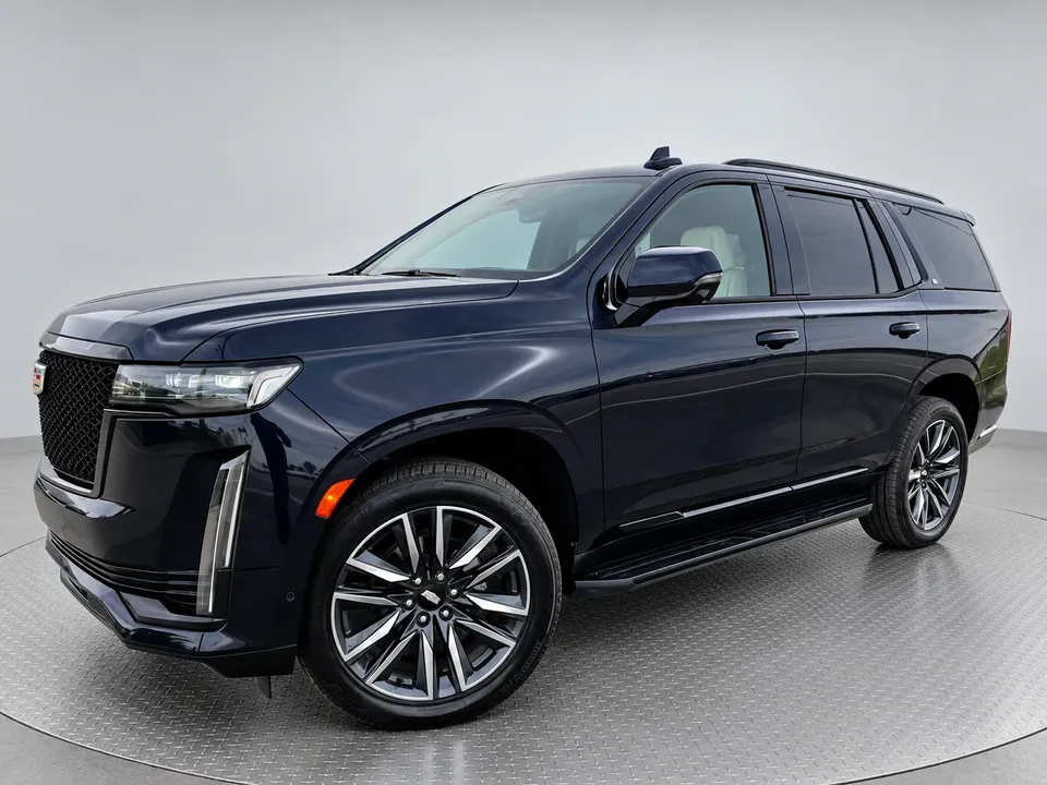 2022 CADILLAC Escalade Sport, Blue, foto 1 en Picasso Imports Westfield, Indiana