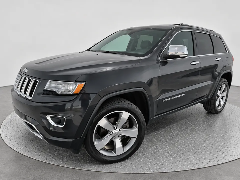 2014 JEEP Grand Cherokee Overland, Black, photo 1 at Picasso Imports Westfield, Indiana