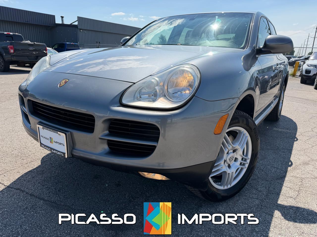 Gray 2004 Porsche Cayenne SUV / Crossover All-Wheel Drive Automatic