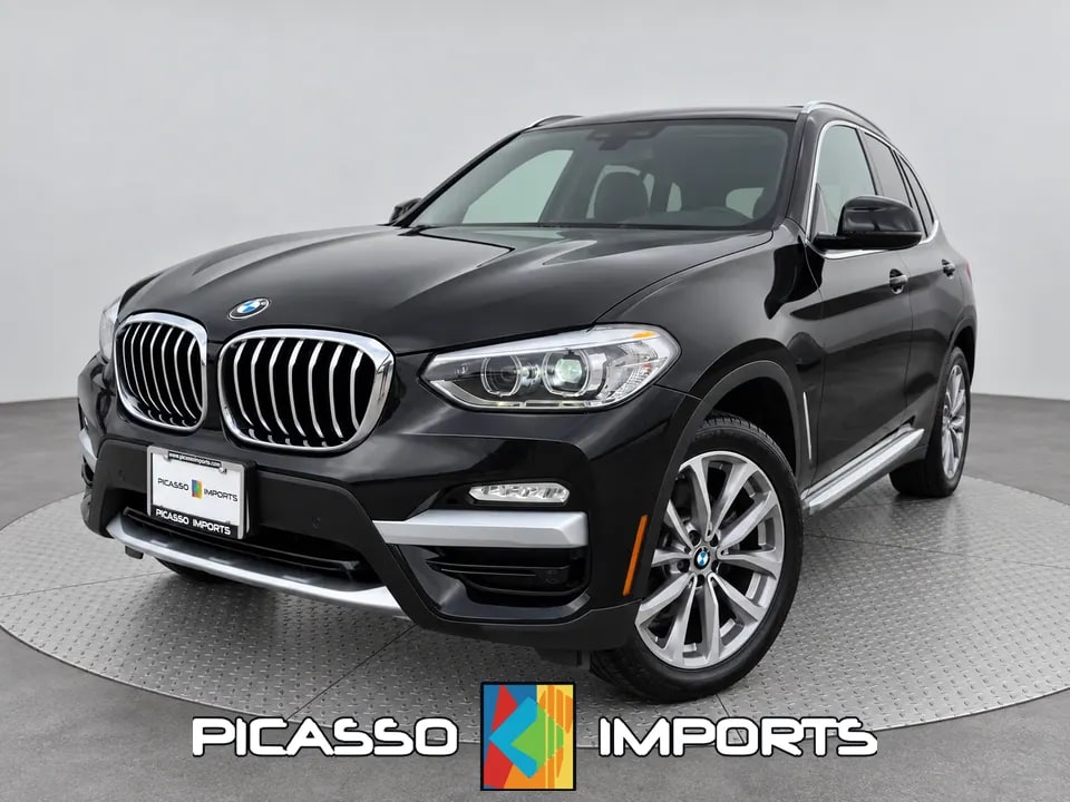 Black 2019 BMW X3 SUV / Crossover All-Wheel Drive Automatic